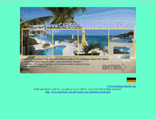 Tablet Screenshot of caribbeanbeachparadise.com